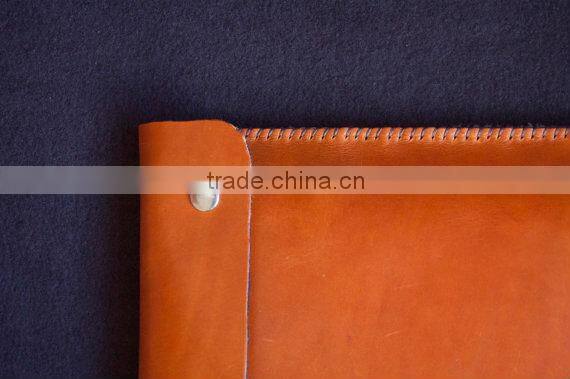 For Ipad case Bag with Italian craft-For ipad radiation protection leather case 100% handmade