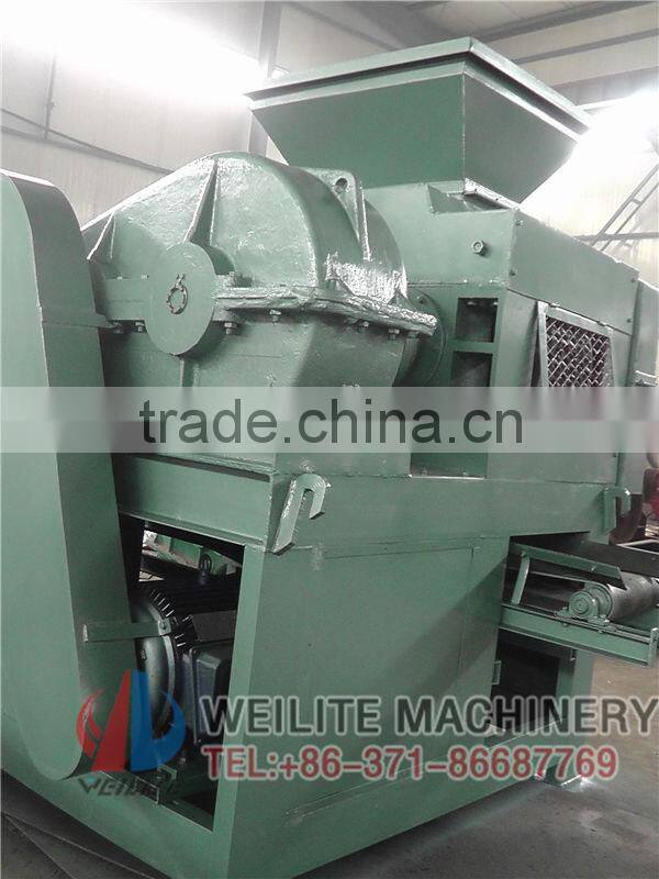 2016 Cold treatment ball shape coal briquetting machinery