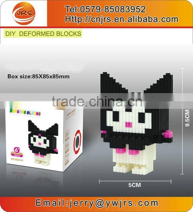 Most popular COGO plastic educational building blocks KT series cartoon models