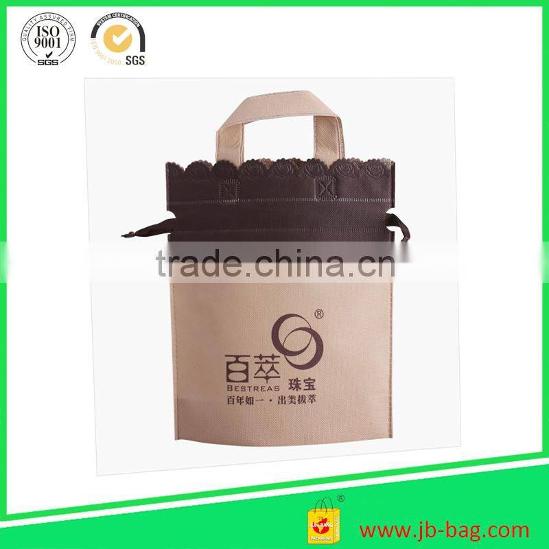 JUNBANG rope handle promotion eco-friendly non-woven gift bag