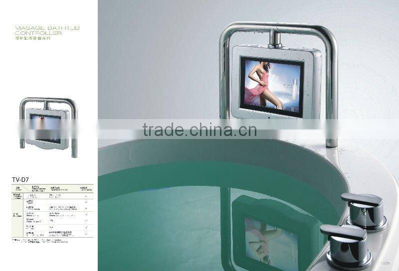 LED LCD baththub TV with remote control