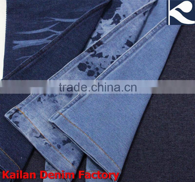 Fabric for denim cotton twill cap KD-729-1