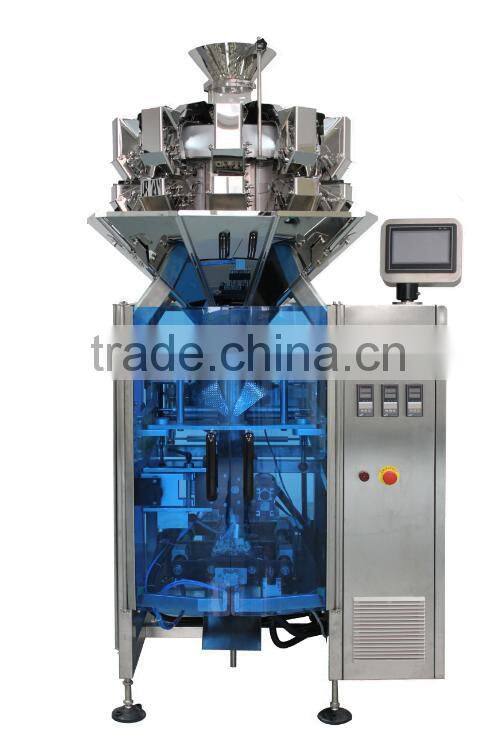 Automatic multihead weigher and Vertical form fill seal machine combine in one unit