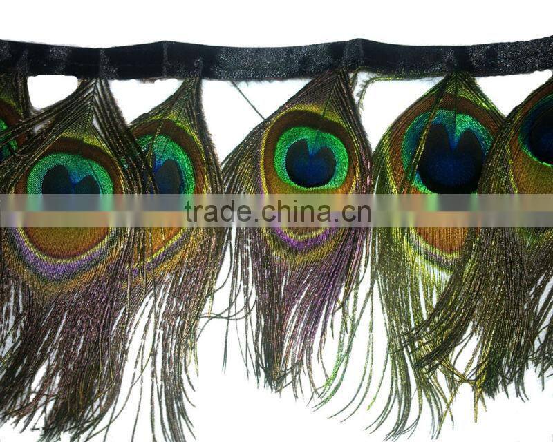 New design polyester lace trim with studs