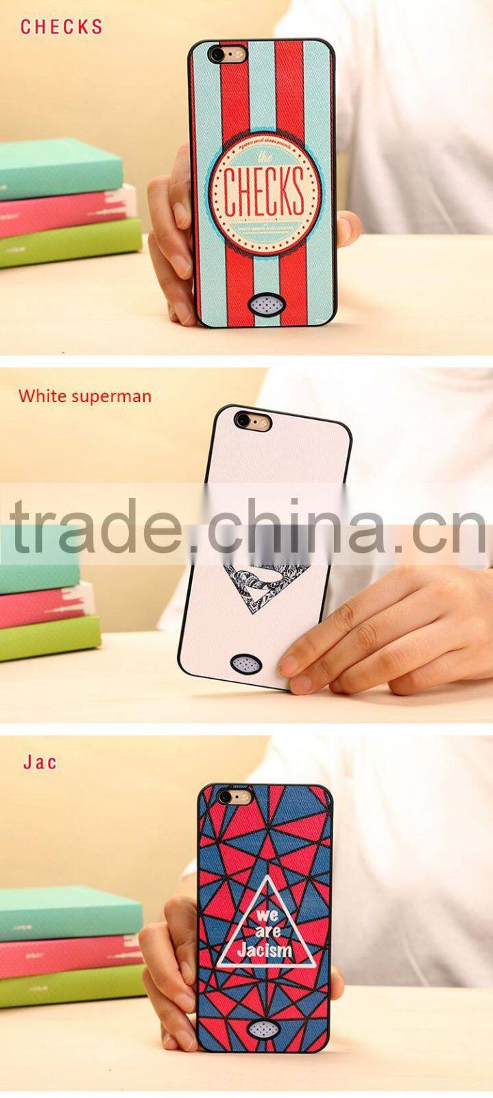 Designer cell phone cases wholesale plasti hard mobile phone transparen pc case pc hard back cover case for iphone6s