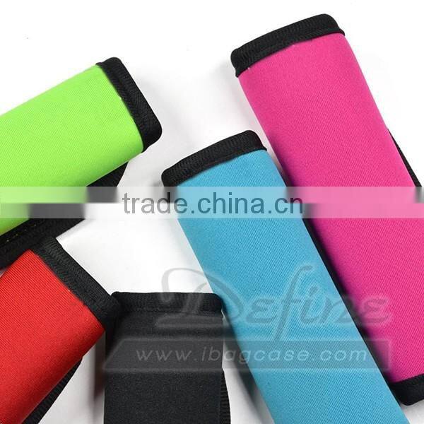 Luggage Handle Parts Neoprene grip cover with logo printing