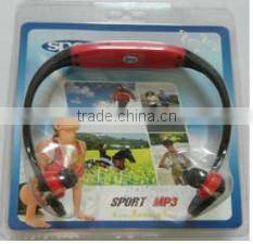 Cheap and practical headset mp3 player with built in memory