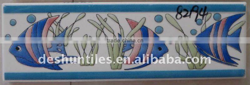 7x20 wall surface border tile