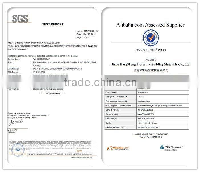 rubber handrail capping for hospital HS-638C