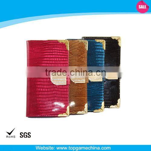 Book style leather case for mobile phone sony xperia Z1 L39h, easy sell