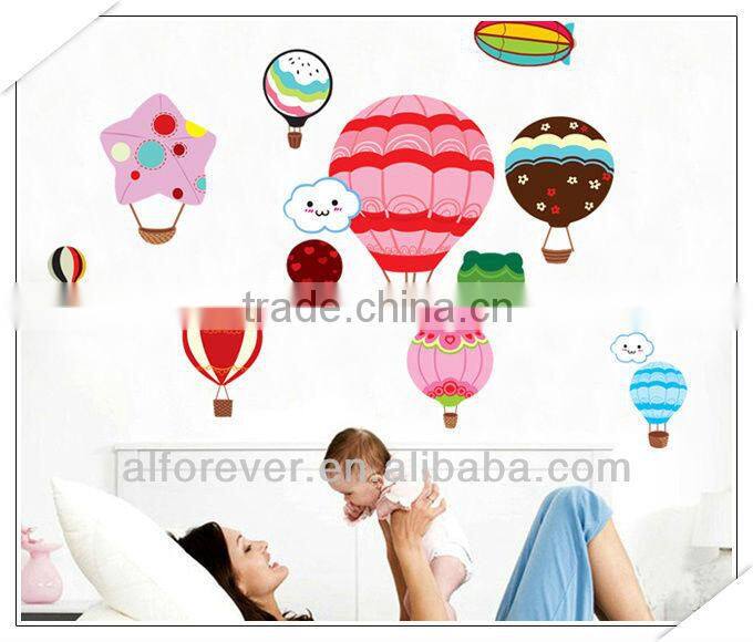Big size ball cartoon wall decor for kids 60*90cm