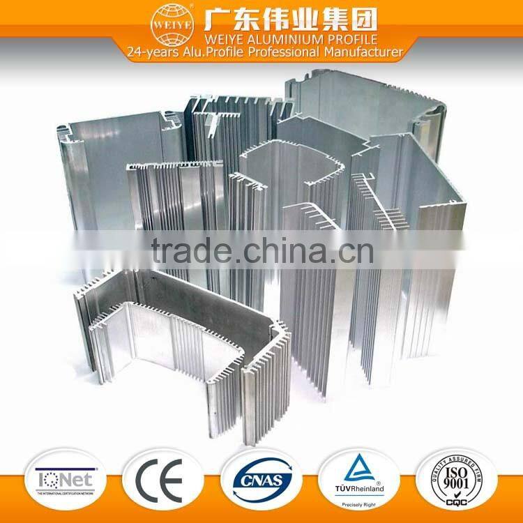 6351 T3-T8 0.8-1.4mm aluminum extruded for Skylight Windows with polished finish