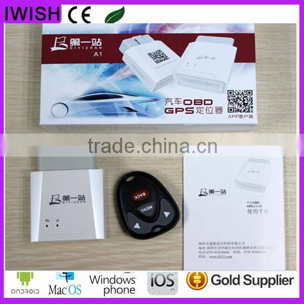 obd ii gps gprs gsm car tracker for vehicle and car with Cumulative Mileage Functions and Voice Monitor