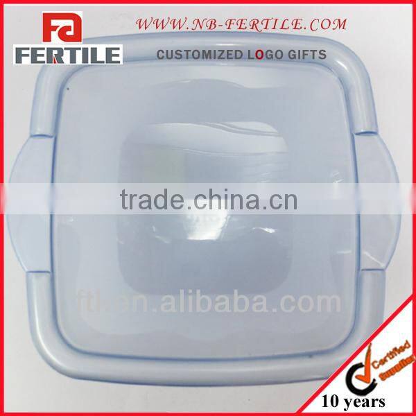 Transparent microwave safe crisper FDA pass