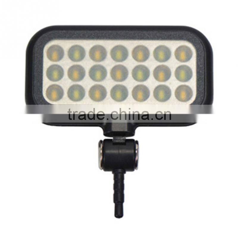 Video Light Ultra-thin Mini LED Flash Light with 21 LED LEDs Lamp Beads Integrated Fill Lights for Selfie Mobile Phone