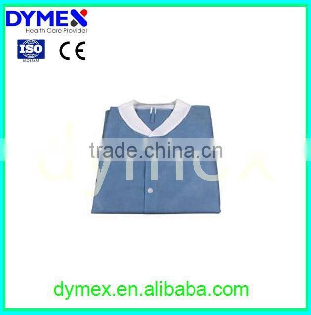 Disposable Nonwoven Fabric Lab Coats and Jackets