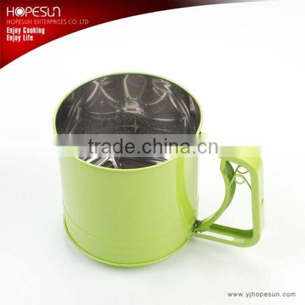 HS-FS001 Colorful kitchen flour sifter