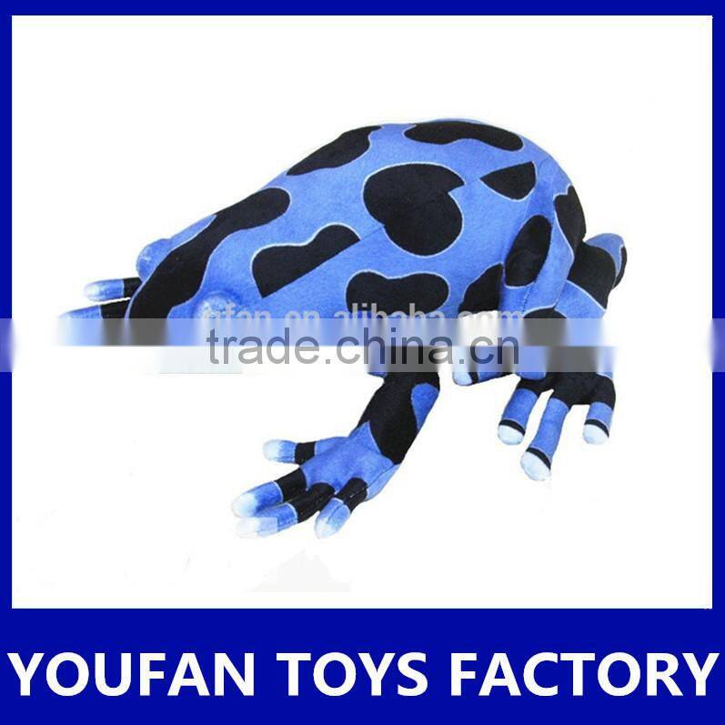 factory sale lifelike soft stuffed toy plush animal frog