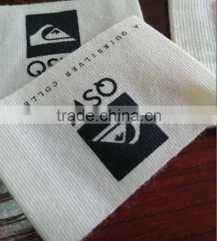Allta Group custom cotton woven printed label for clothing