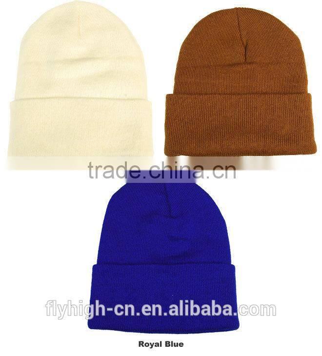 wholesale fashionable good quality cheap red knitted hat