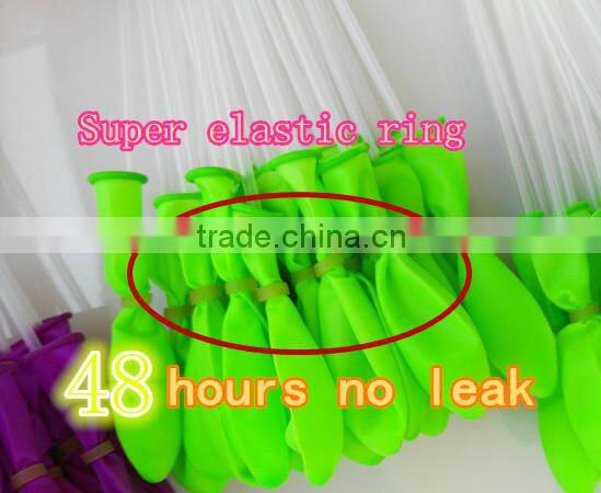 bunch o balloons water bomb strong rubber ring no leak 24 hours