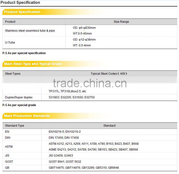 304,304L stainless steel pipe