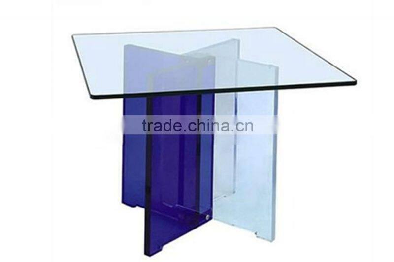 Tri Leg Acrylic Table / acrylic coffee table / acrylic consoloe table / acrylic display table