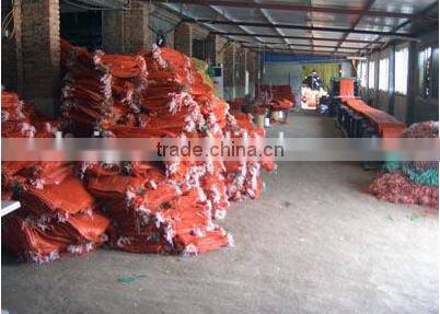 pp circular mesh bag for onion 55*80cm raschel mesh bag of potatoes