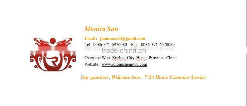 food grade L-glutamine as additive to mix BCAA for nutrition