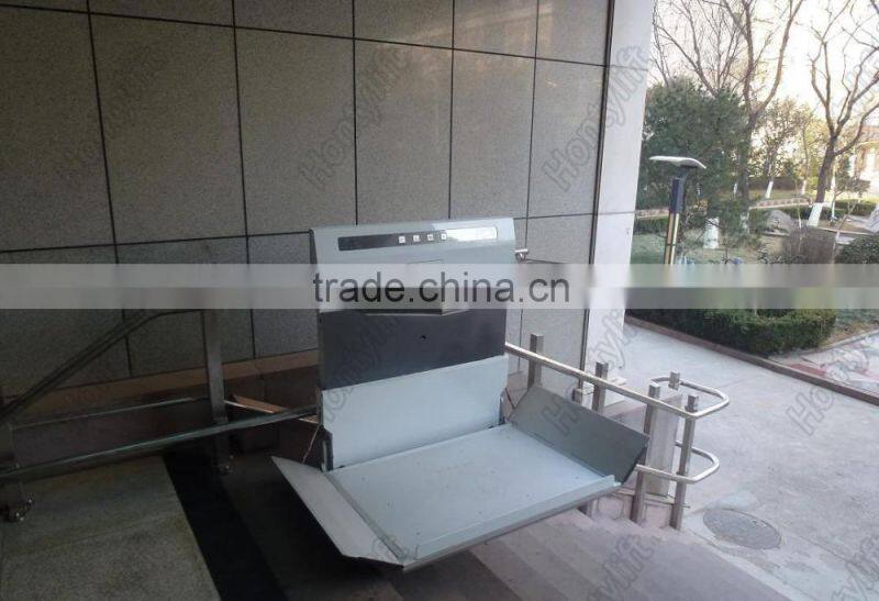 lifts for disabled/curverd wheelchair lift/disabled lift