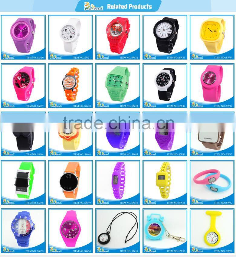 High quality newest arrival fashion cute silicone alarm clocks