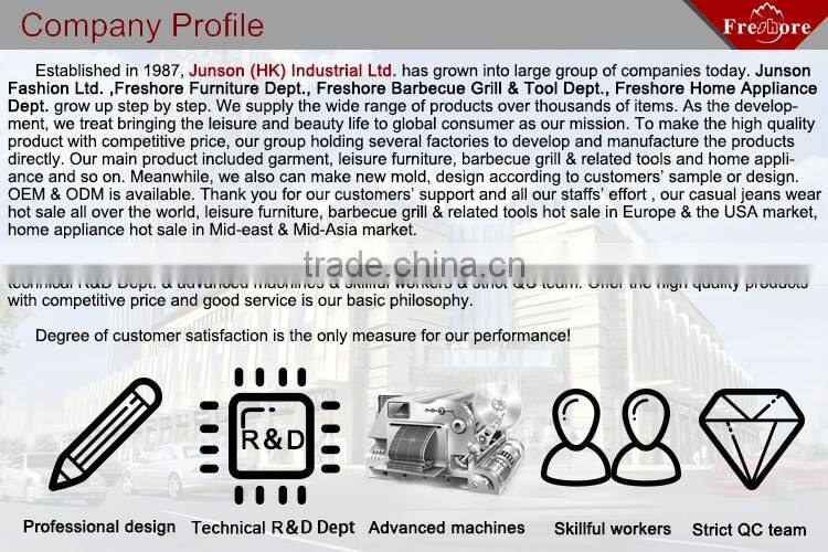 Outdoor garden PE rattan furniture with patio umbrella