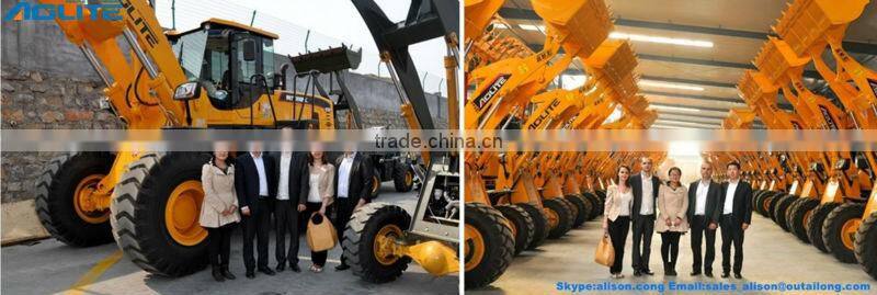 stone bucket loader with 5000kg rated load