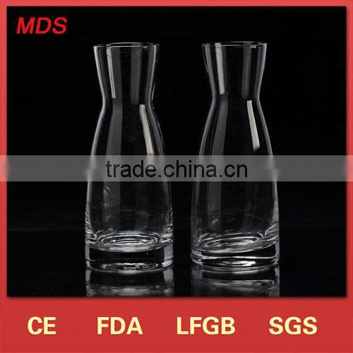 Wholesale tall glass vase transparent wedding centerpiece vases