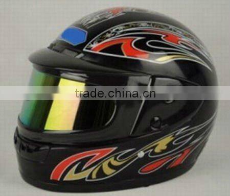 101Black Full Face Motorcycle Racing Helmets