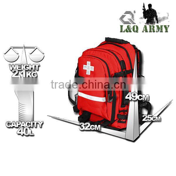 40L First Aid Kit Backpack First Aid Bag Medical Bag