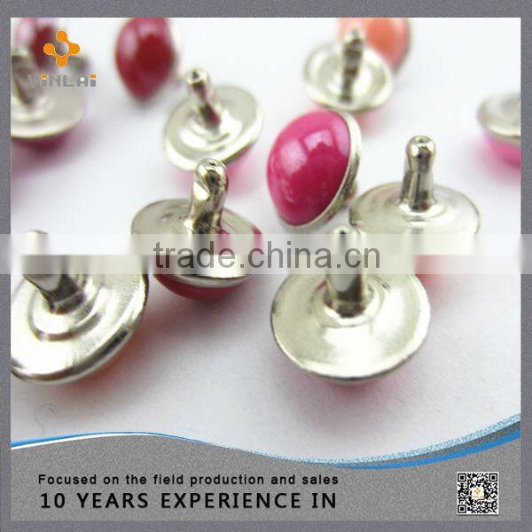 Decorative fashion crystal rivet colored