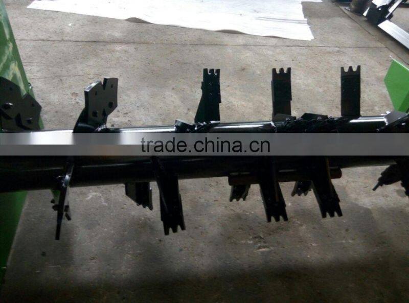 Animal dung manure fertilizer compost turner mini 2m width