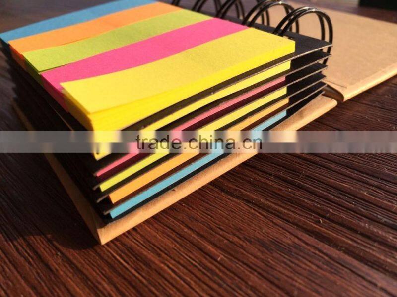 Made in chian cheap and eco-friendly promotional sticky note pad