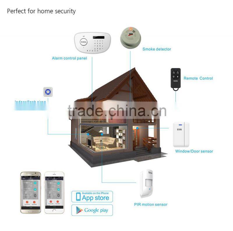 Wireless pet friendly motion sensor with two detection window 8m effective range