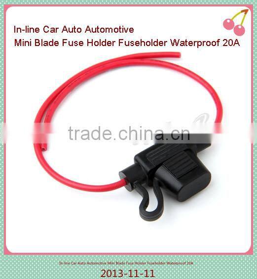 standard auto waterproof inline blade fuse holder