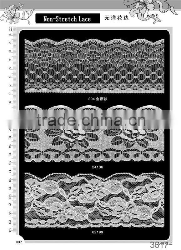 non stretch voile lace trimming yld-tl-032