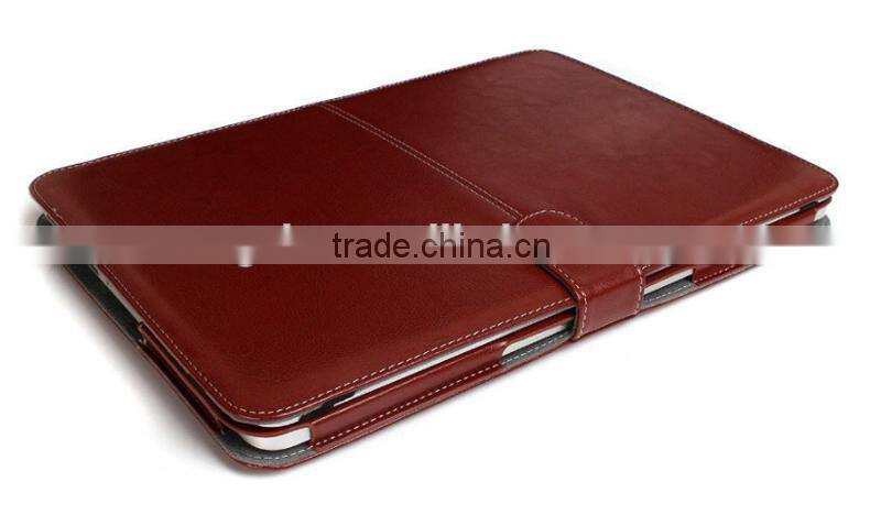 Luxury leather flip case for Macbook air 11/13/pro 13.3/retina 13.3/pro 15.4