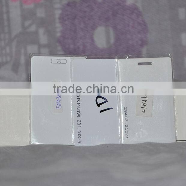 Alibaba china design 125khz magnetic card dual card