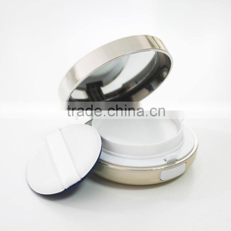 round shape air cushion BB cream case cosmetic powder container