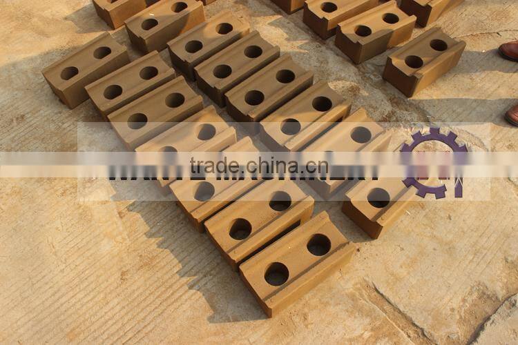 WANTE BRAND fully automatic and ecological modular interlocking brick machine