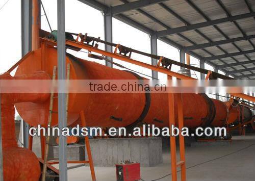 China Dashan complete set of organic fertilizer production line