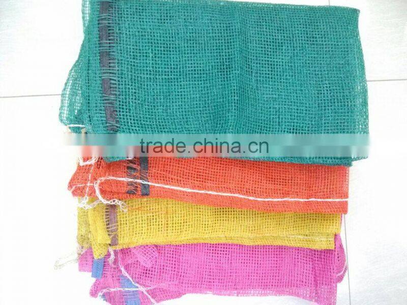 red leno mesh bag for potato packing