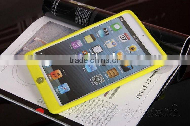 For ipad mini Silicon case with Home button