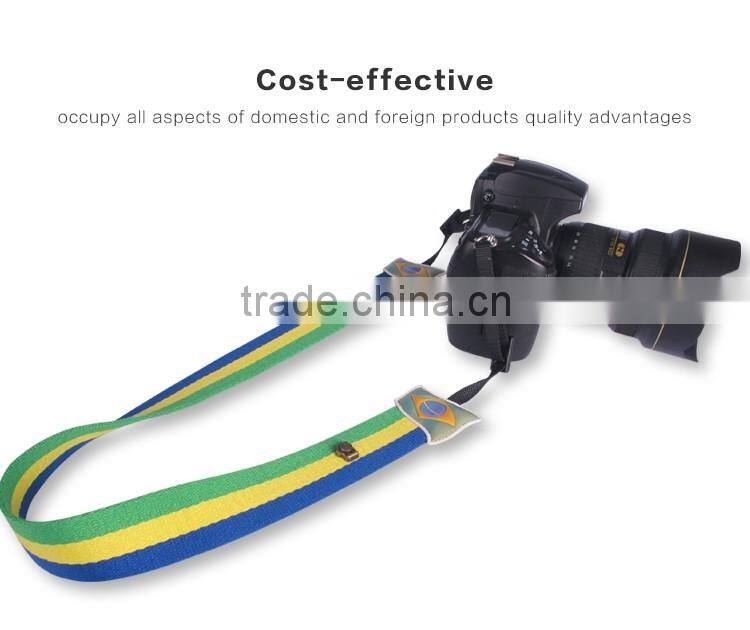 World Cup Brazil Team Camera Straps flag or football For Nikon for Sony for Canon for Olympus for Pentax for Leica